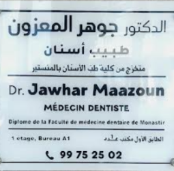 Dr Jawhar Maazoun